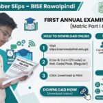 SSC Roll Number Slips First Annual 2026 – BISE Rawalpindi (Download Online)