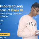 Most Important Long Questions of Class 10 (Computer, Physics, Maths, Biology) – Complete Guide for Board Exams 2026