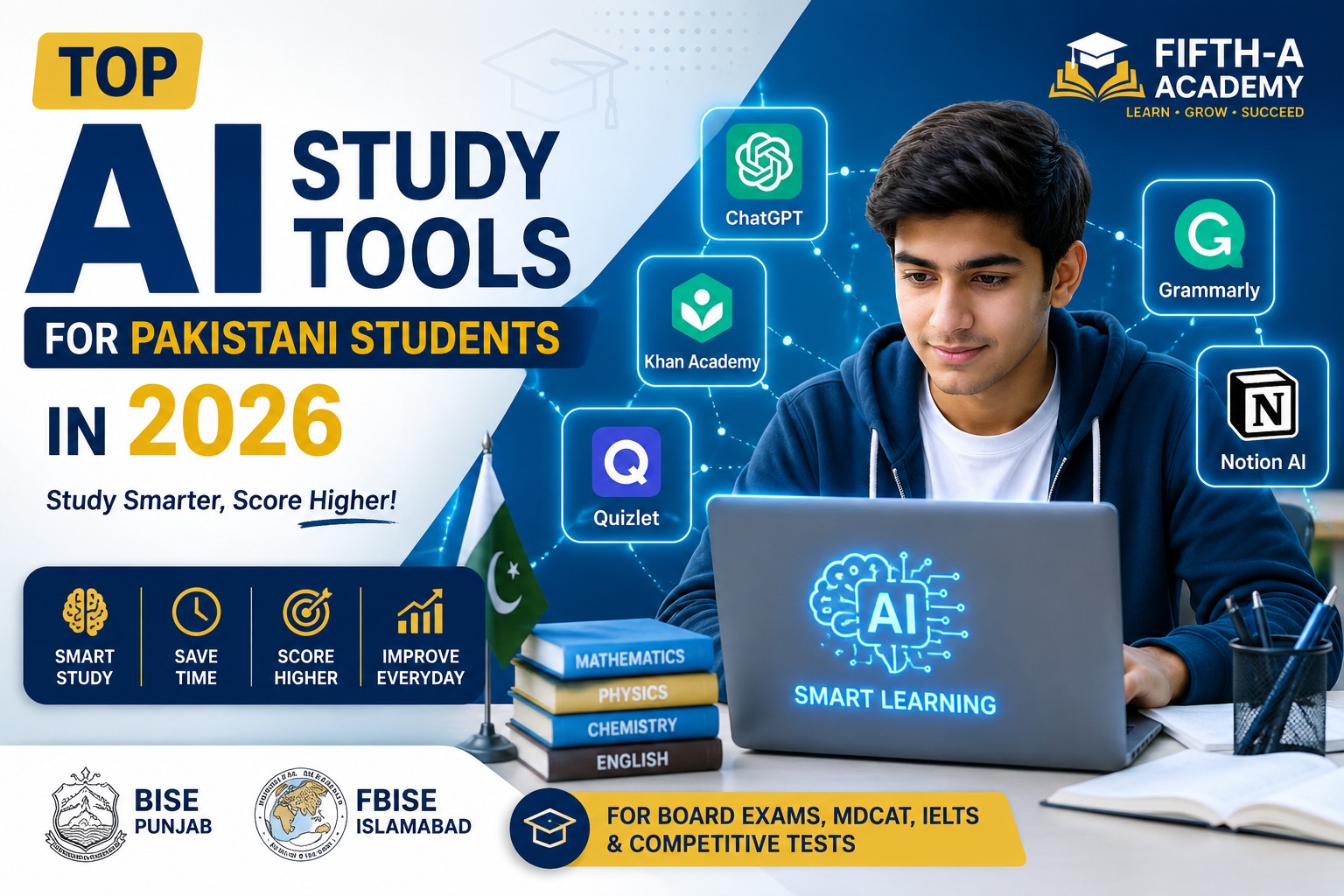 Top AI Study Tools for Pakistani Students in 2026 | Smart Learning GuideTop AI Study Tools for Pakistani Students in 2026 | Smart Learning Guide