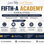 Admissions Open 2026 at FIFTH-A ACADEMY – Rawalpindi!